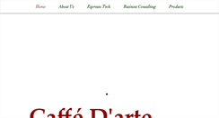 Desktop Screenshot of caffedartealaska.com